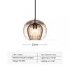 Nordic Glass Pendant Light LED Glass Hanging Lamp For Dining Room Living Room Coffee Shope Home Indoor Decor Lighting Fixtures