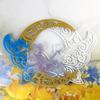Silicone Wall Hanging Molds Epoxy Resin Craft Molds Moon Butterfly Girl Theme Home Decors Crafting Supplies for Crafting