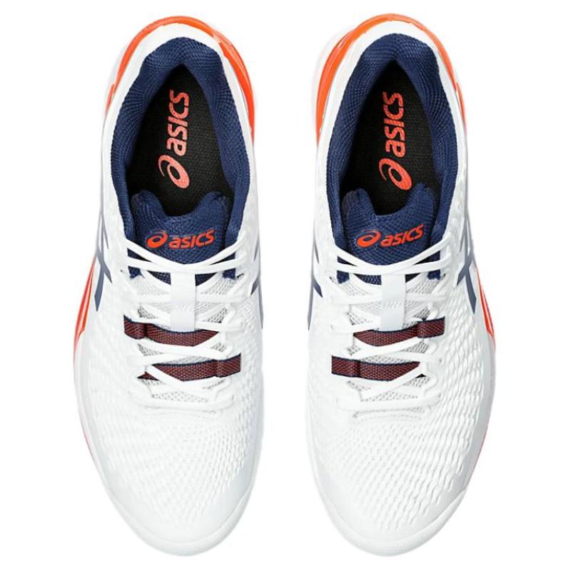 Asics Gel Resolution 9 Weiß Blau Expanse Koi Sneaker 1041A330-102