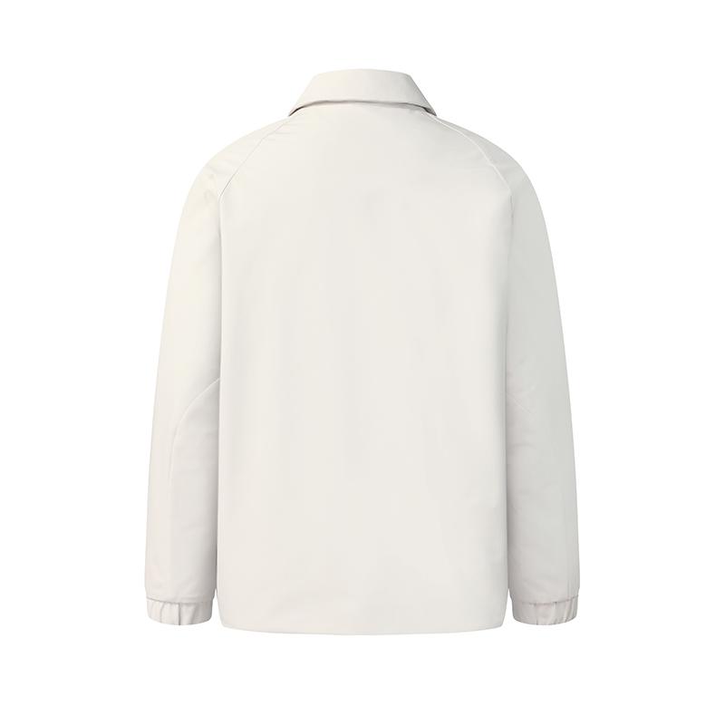 Fila Milano Series Fashion Sports Versatile Workwear Style Loose Woven Cotton Jacket Men Jacket F11M545909FIV