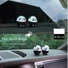 Car Dashboard Ornaments Bobblehead Panda Ornaments Car Dashboard Shaking Head Car Doll Toy Panda Figurine Dashboard Decor For