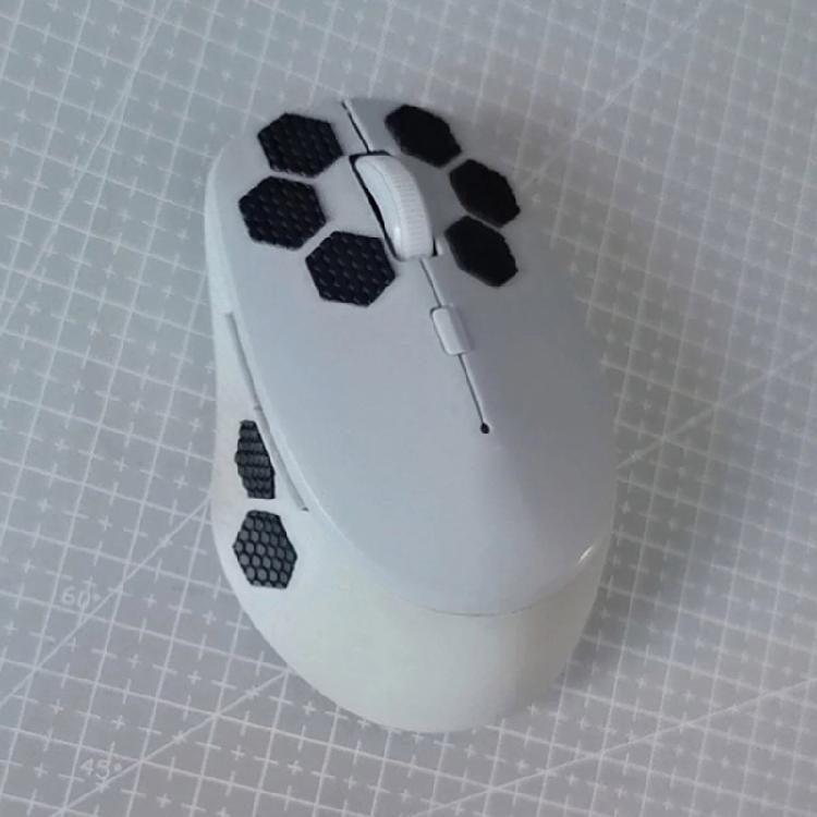 18/36 Stück Maus Seitengriff Schweißresistent Pad Anti-Schweiß-Paste Griffband Ersatz für Gaming-Maus Tastatur Zubehör