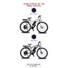 AKEZ 1000W modello Lega di Alluminio Bicicletta Elettrica 21 Velocità Bicicletta Elettrica Per Adulto 29 pollici Mountain ebike Batteria al Litio 48v13AH tragitto quotidiano
