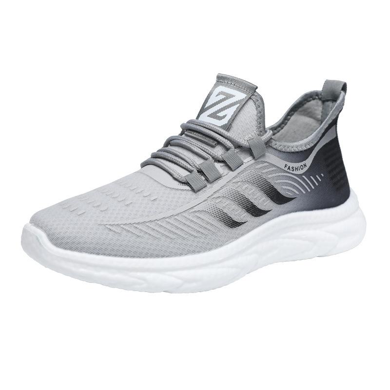 New Couple of the Same Sports Shoes Summer Fly-woven Mesh Breathable Casual Shoes Versatile Couple Shoes