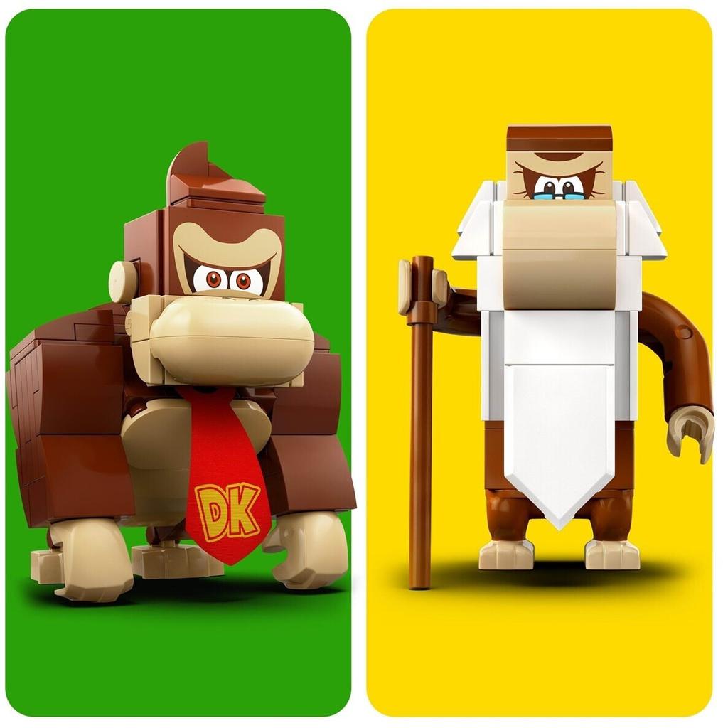 LEGO конструктор Super Mario – Дом на дереве Донки Конга: набор расширения (71424)