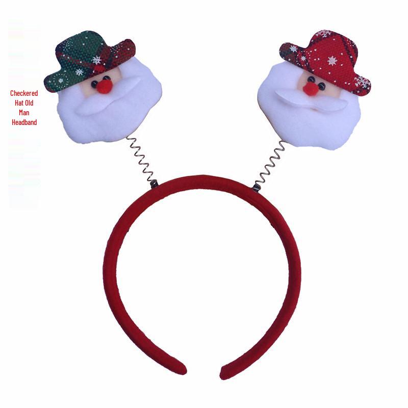Christmas Hair Clip & Headband Set: Snowman Ornament, Bow, Hat - Perfect Holiday Accessories for Kids