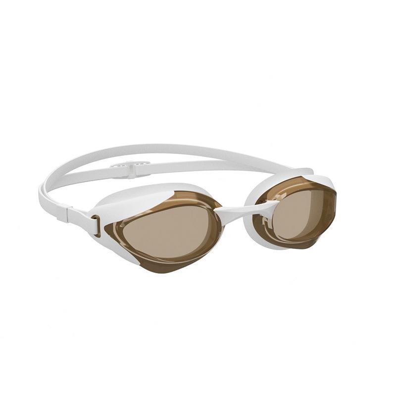 

Adult training swimming goggles high definition waterproof and anti-fog unisex goggles белый