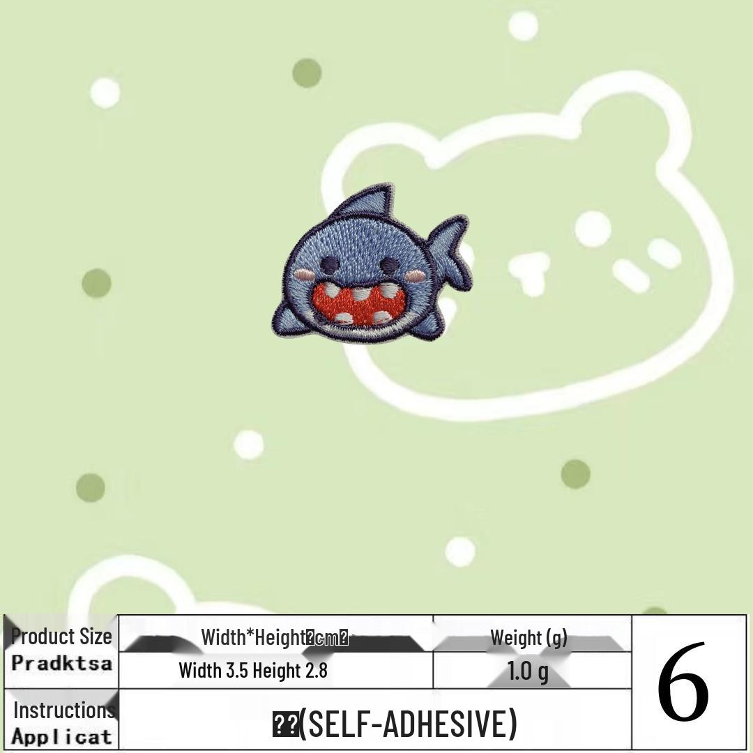 

На Ян Симпатичная Мультяшная Вышитая Нашивка для Одежды и Ткани