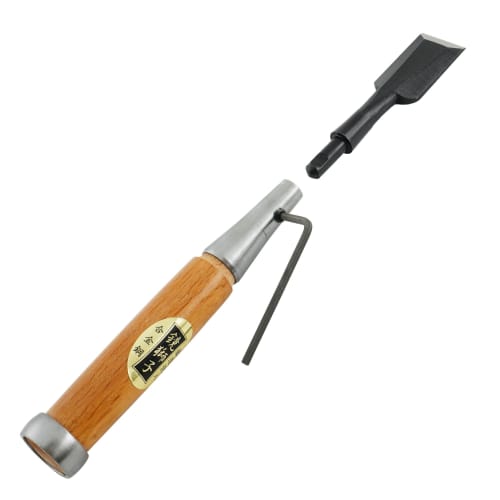 Bigman Kagamijishi Replaceable Blade Chisel, Alloy Steel, 24mm