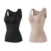 Women Sleeveless Thermal Tank Top Fleece Lined Warm Undershirts Padded Camisole Base