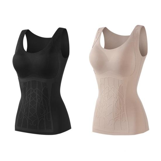 Women Sleeveless Thermal Tank Top Fleece Lined Warm Undershirts Padded Camisole Base Layer for Cold
