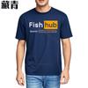 Unisexs T Shirt Streetwear Everyday Tees Fishhub Search Small Unisex I Workout Summer Tshirt New Arrived Soft Cotton Teeshirt Dai