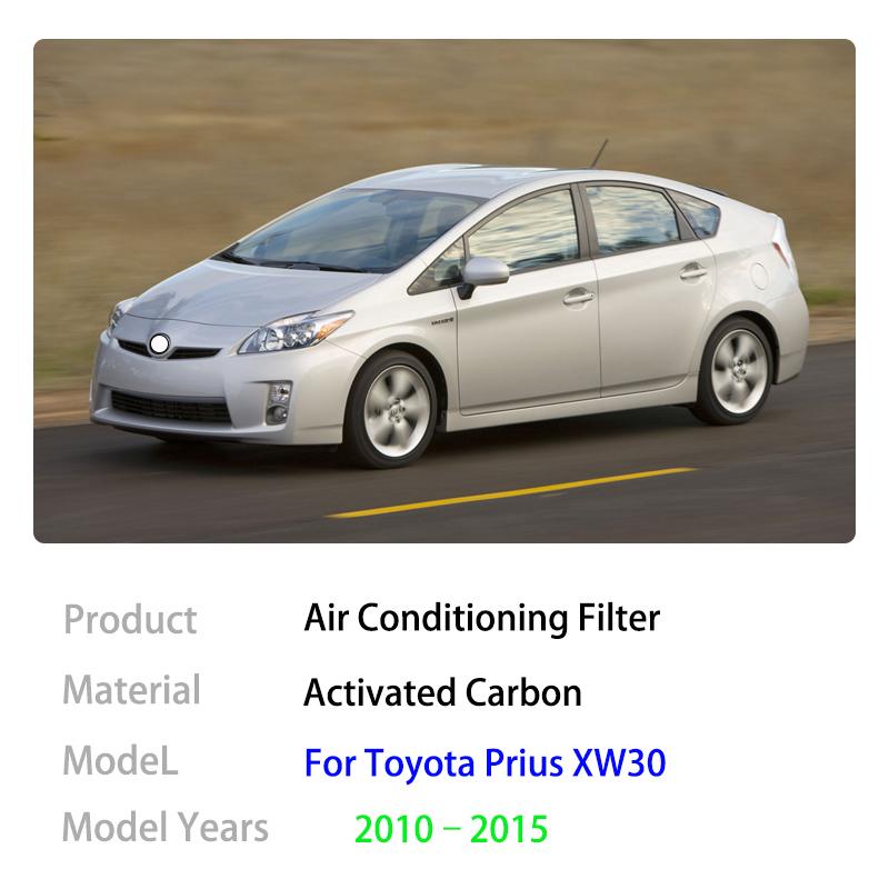 Filtru de Aer Condiționat Pentru Toyota Prius XW30 MK3 2010 2011 2012 2013 2014 2015 87139-50100 87139-06060 Piese Carbon Activ