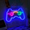 Gamepad neon neon for gaming room decoration, USB or battery powered gaming neon lamp, gaming LED night light wall decoration