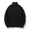 Autumn Winter Crew Neck Wool Cable Knit Sweater - Couple Horse Design, Trendy and Versatile