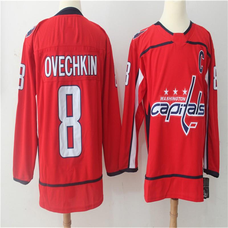 Maglia Hockey NHL Uomo Cotone Abbigliamento Sportivo Abbigliamento per tifosi Chicago Blackhawks Edmonton Oilers Toronto Maple Leafs Washington Capitals