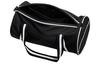 Nike Heritage Polyester Portable One Shoulder Crossbody Gym Bag Large Unisex Black DR6261-010