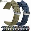 Superior Sailcloth European Watch Bands, Premium Nylon Watch Bands, 18mm 20mm 22mm Quick Release Watch Straps, for Men Women