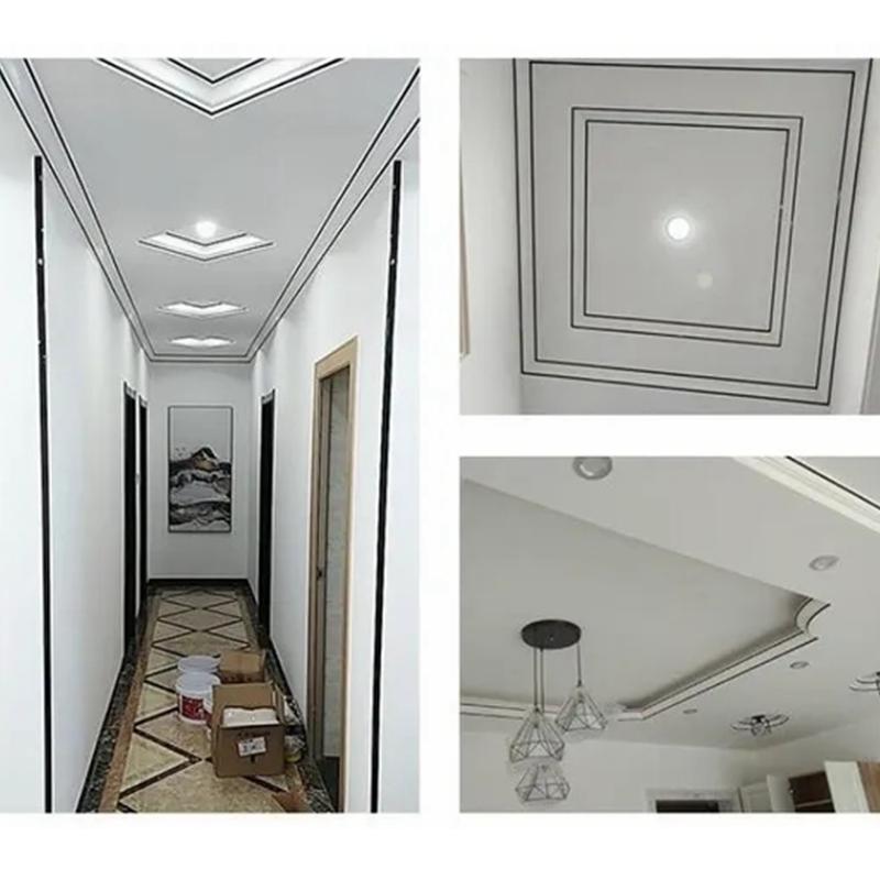 50 m/rolka samolepiace samolepky na dlaždice Vodotesná páska na utesnenie medzier v stene Prúžok na podlahu na dlaždice Nálepka na krásu šev Dekorácia na stenu