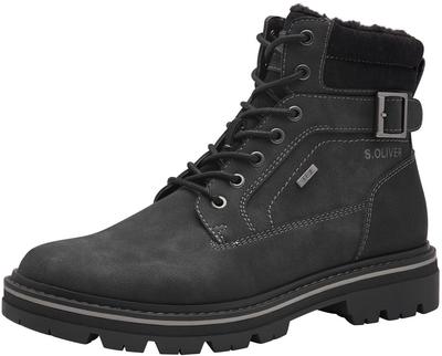 s.Oliver Lace-up Boots with Warm Lining and Tex Membrane 5-16244-43