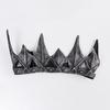 Wild Man Style Medieval Crown Headdress Vinyl Headpiece Medieval Cosplay Headpiece  Unisex