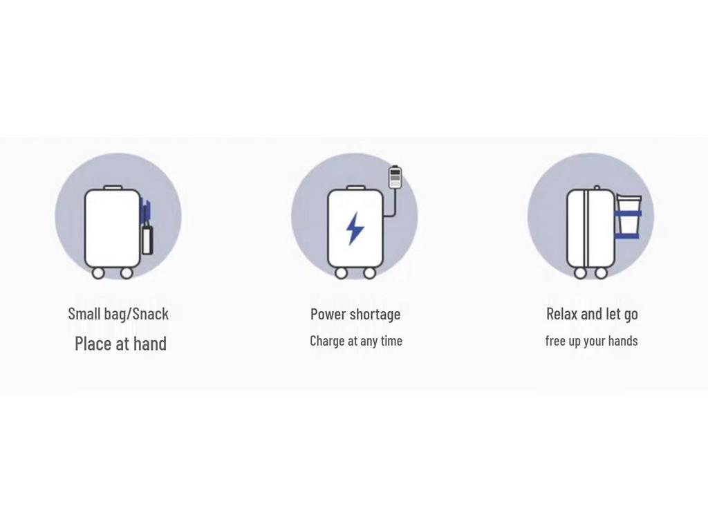 Thickened 24" PC Trolley Case: Drop-resistant, Large Capacity Suitcase with Combination Lock, Available in 26" & 30" Sizes, Leather Accent for Women.