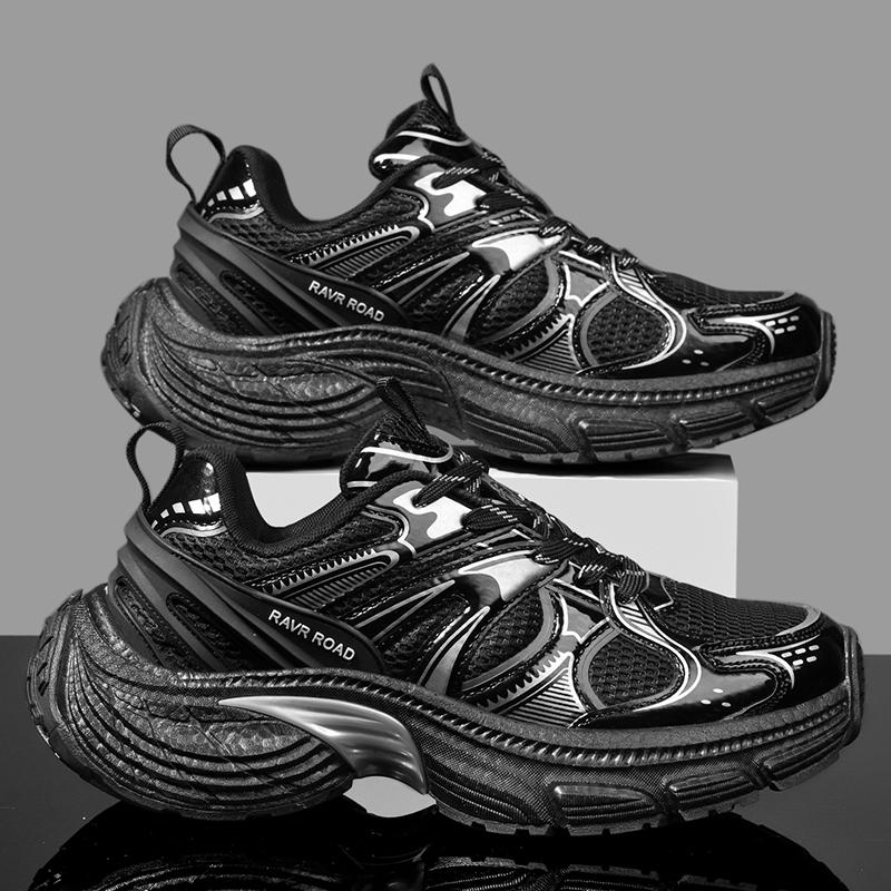 

Мужские спортивные дышащие легкие женские удобные спортивные нескользящие кроссовки для повседневного отдыха, шопинга и ходьбы 35 чёрный