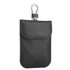 Fashion RFID Blocking Car Keys Case Anti-Theft Leather Key Protector Card Holder for Privacy Protection