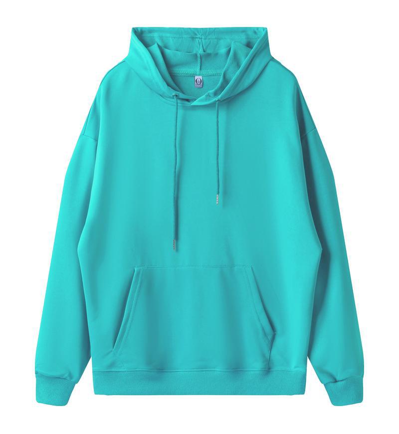 Men's 260g Drop Shoulder Hoodie - Sporty Casual Pullover with Custom Logo Print