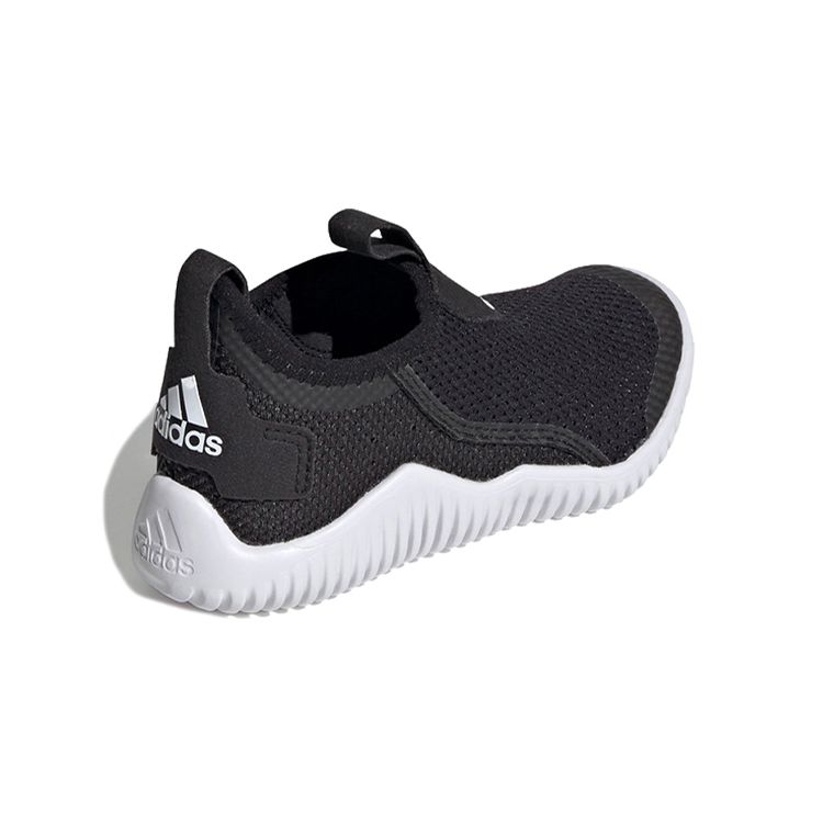 Adidas Rapidazen S Rdy Low Top Running Shoes Kids Sneakers Black FX2573