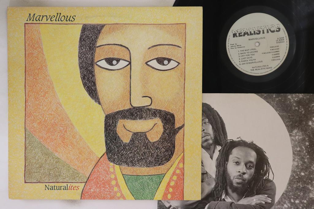 LP Record NATURAL ITES & THE REALISTICS - Marvellous LPRR08 Realistics Reco 1987 UK Reggae, Ska & Dub Used