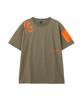 AVIREX REMODEL DESIGN CREW NECK T-SHIRT L Olive
