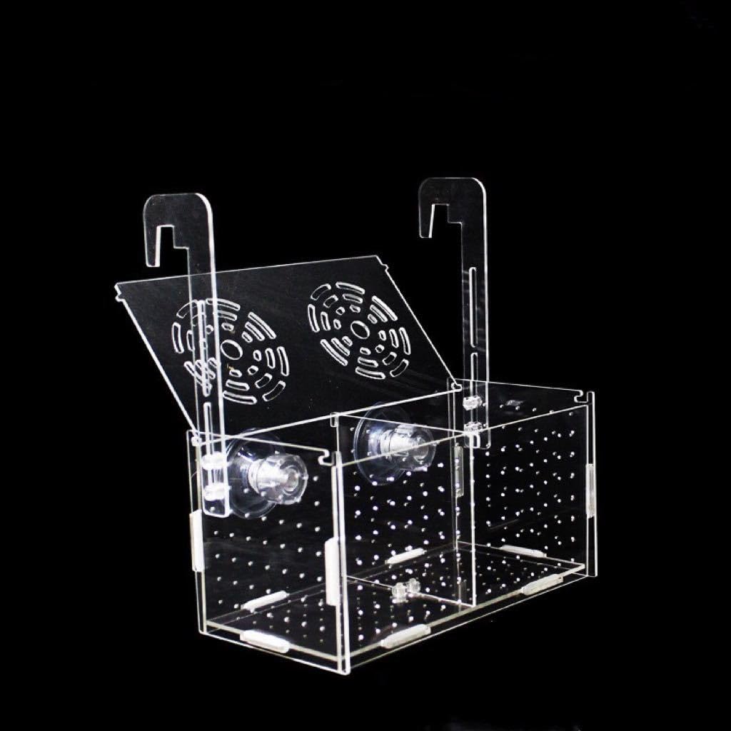 

Аквариум для разведения и изоляции нереста для нереста мальков аквариум для разведения рыб с двойным пространством легко можно повесить разведение нерестовый ящик ящик, кейс,