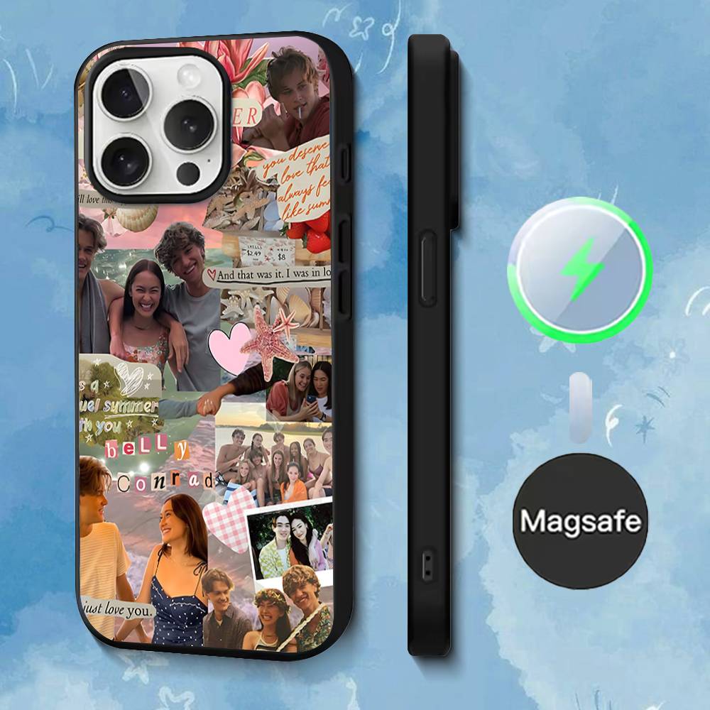

The Summer I Turned Pretty Phone Case For iPhone 17,16,15,14,13,12,11,Pro,Max,Plus,Mini,SE4,E Magnetic Magsafe Wireless Charging iPhone17promax