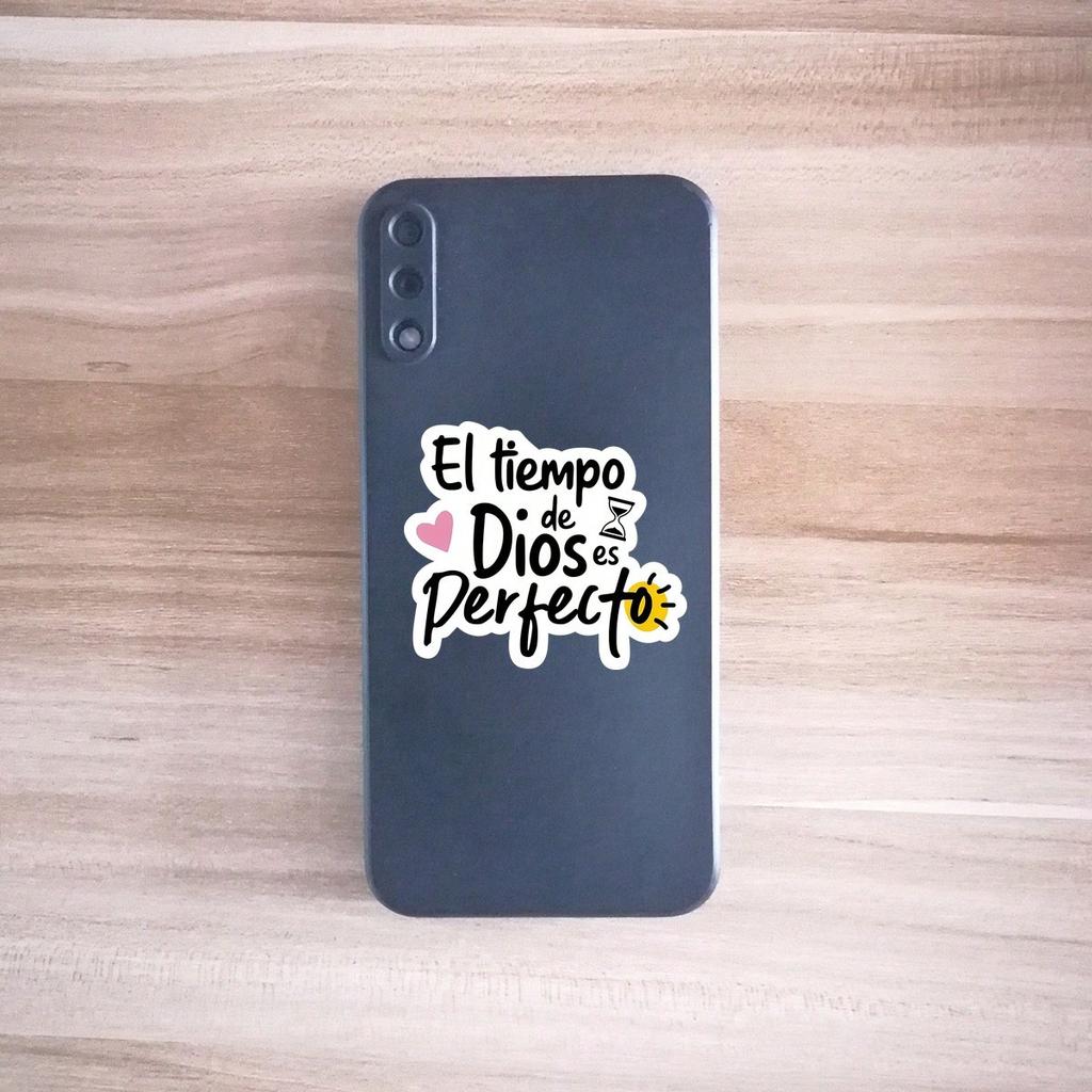 1 Stück Ermutigender Inspirierender Spanischer Inspirierender Bibelvers Aufkleber, Passend für Stoßstange, Laptops, Tassen, Bibliothekstaschen, Snowboard, Skater