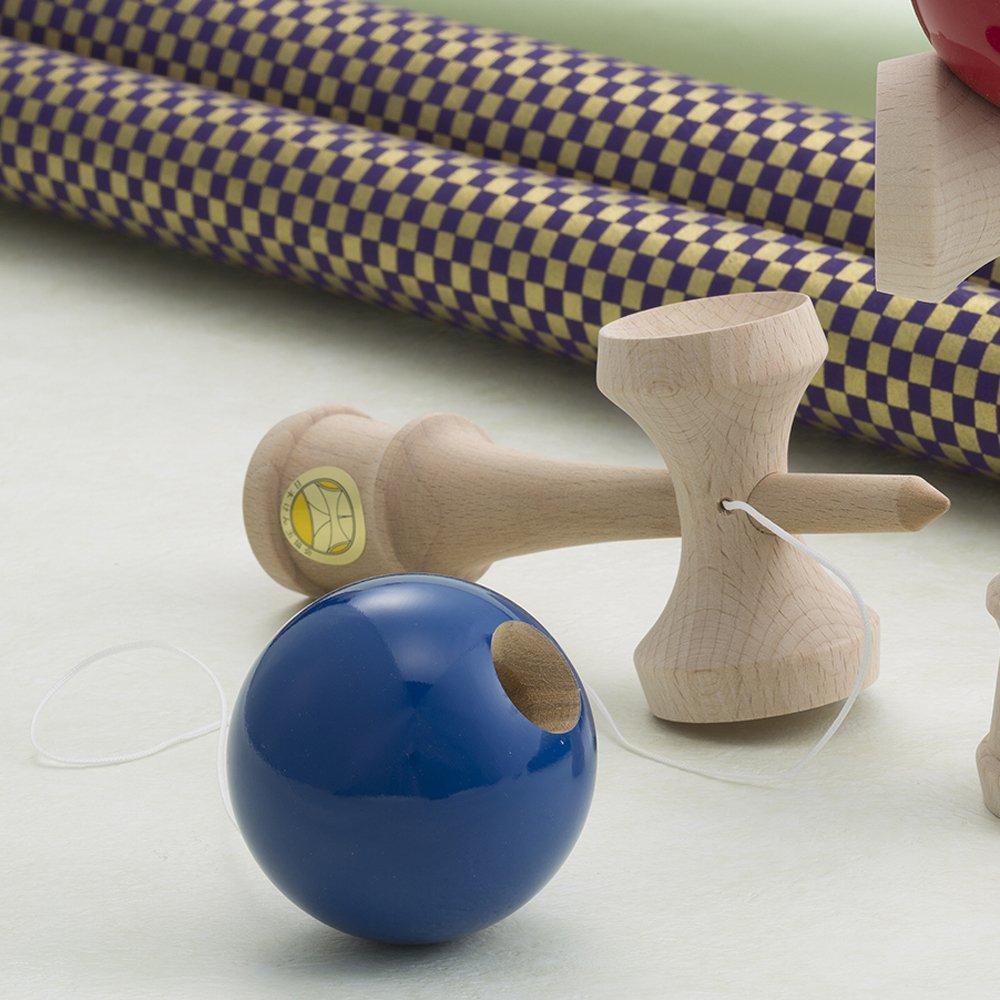 Japan Kendama Association Certified Nostalgic Kendama Blue Ball