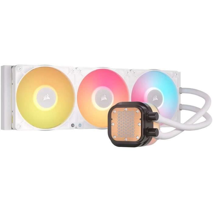 PC Cooling - CORSAIR - CW-9061026-WW - iCUE LINK TITAN 360 RX LCD White AIO