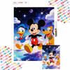 Diamond Painting Kit Mickey Donald Pluto Home Bedroom Wall Decor Crafts Handmade Gift