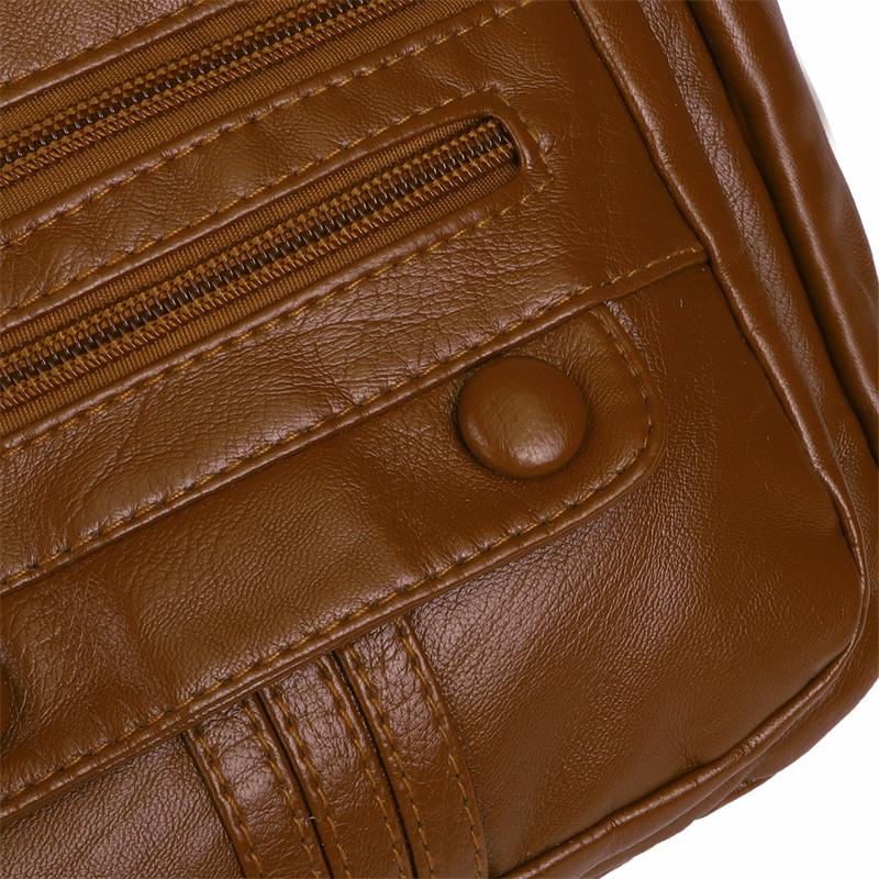 Multi-Layer Multi-Pocket Shoulder Bag Women's Crossbody Bag Mother Bag