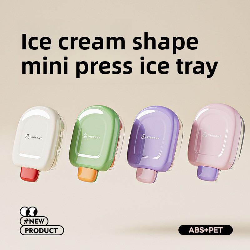 

Food grade Press Ice Tray with Lid for Home Use, Easy to Release