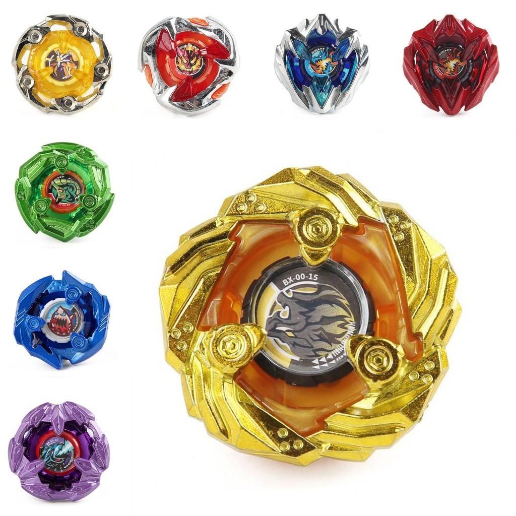 Vibrant Red Alloy Spinning Top Toy Single Pack Non-electric Battle Gyro For Kids