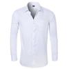 Men’s Plus Size Classic Long Sleeve Solid Dress Shirt