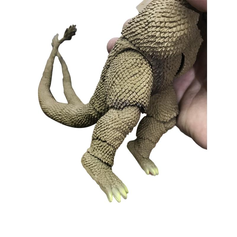30cm Shf Shm Godzilla Anime Figure King Of King Kitola Three -Headed Dragon 2 Generation Animation Figma Pvc Toy Collection Gift