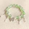 Cute  Butterfly Beaded Bracelet for Women Girls Korean Style Sweet Adjusted Jewelry for Romantic and Daily Moments