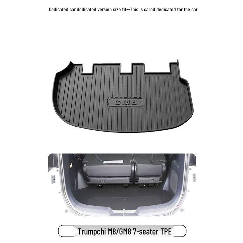 

2024 GAC Trumpchi GM8 TPE Trunk Mat - Car Modification Supplies Trunk Main Mat