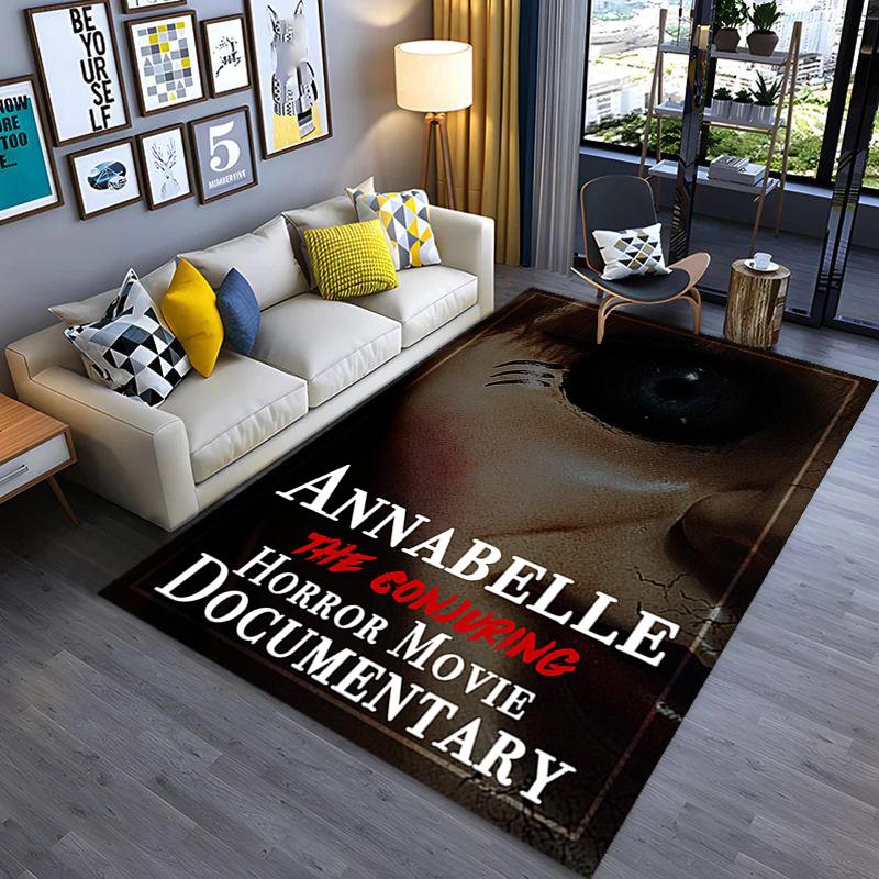Annabelle's Horror Legacy carpet Home Decor printing Office chair cushion Doormat Protective pad