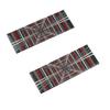 Car Styling Logo Badge Emblem Decals Sticker For 3 S X Y Performance Plaid Accessories Body Trunk Decoration Parts