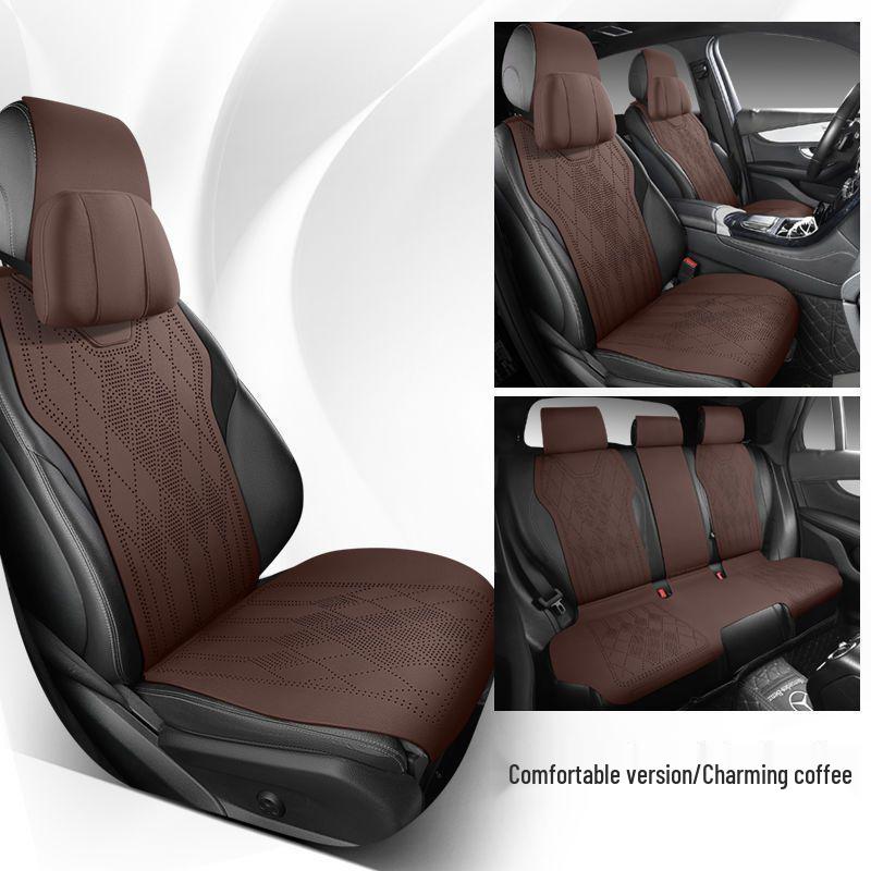 Roewe I5/RX5 Universal All-Season Suede Car Seat Cushion, IMAX8 Summer Cover, ERX5/I6 Saddle Pad