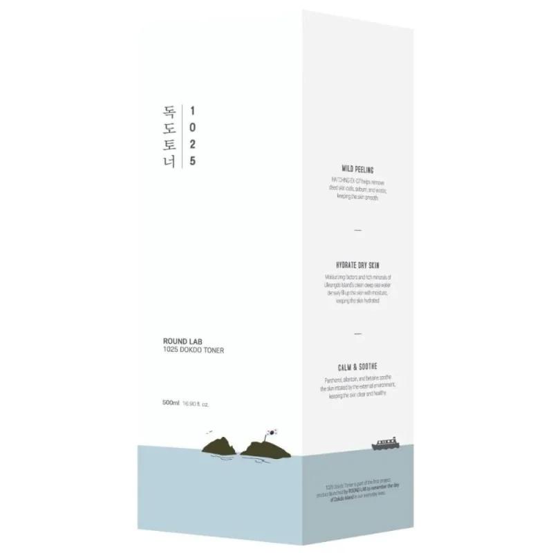 Round Lab Moisturizing Toner 1025 Dokdo Toner - 500 ml