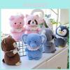 Waldtier Elefant Koala Pinguin Plüschtier Mit Weichem Kurzem Plüsch Für Kinder Geschenk Und Heimdekoration